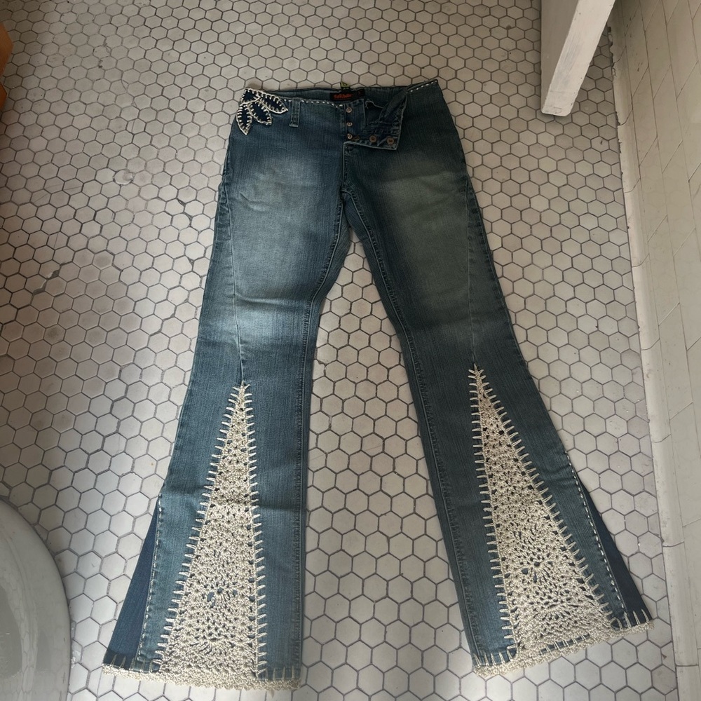 Dollhouse Y2K vintage boho jeans